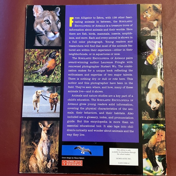 Books:Scholastic Encyclopedia ANIMALS & Reader’s Digest INTELLIGENCE IN ANIMALS - Picture 16 of 16